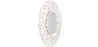 Wall Mirror - White Boho Bali Round Design (60 cm) - Lenai image 7