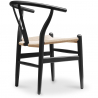 Buy Pack of 2 Wooden Dining Chairs - Scandinavian Style - Wish Black 60062 in the United Kingdom