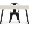 Wooden Desk - Scandinavian Design - Beckett + Dining Chair - Stylix image 7