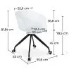 Wooden Desk - Scandinavian Design - Torkel + Designer Office Chair - Joan image 7