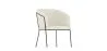 Armchair with Armrests - Upholstered in Bouclé Fabric - Miusen image 7