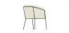 Armchair with Armrests - Upholstered in Bouclé Fabric - Miusen image 7