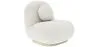 Bouclé fabric upholstered armchair - Larry image 7