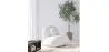 Bouclé fabric upholstered armchair - Larry image 7