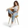 Designer Armchair - Upholstered in Velvet - Yuna image 7