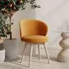 Designer Armchair - Upholstered in Velvet - Yuna image 7