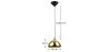 Designer Ceiling Lamp - Chrome Metal Pendant Lamp - 18cm - Nullify image 7