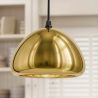 Designer Ceiling Lamp - Chrome Metal Pendant Lamp - 18cm - Nullify image 7