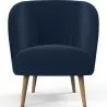 Design Armchair - Upholstered in Velvet - Krenda image 7