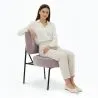 Velvet Upholstered Armchair - Jerna image 7