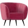 Armchair with Armrests - Upholstered in Velvet - Nuba image 7
