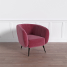 Buy Velvet upholstered armchair - Nuba Cognac 60086 home delivery