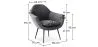 Armchair with Armrests - Upholstered in Velvet - Eila image 7