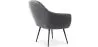 Armchair with Armrests - Upholstered in Velvet - Eila image 7