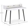 Wooden Desk Set - Scandinavian Design - Thora + Dining Chair - Scandinavian Design - Denisse image 7