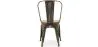Dining Chair - Industrial Design - Steel and Wood - New Edition - Stylix image 7