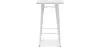 Square Stool Table - Industrial Design - 100 cm - Galla image 7