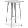 Square Stool Table - Industrial Design - 100 cm - Galla image 7