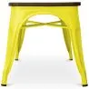 Industrial Design Bench - Wood and Metal - Stylix image 7