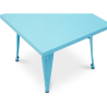 Buy Children's Table - Industrial Design - Metal - 60cm - New Edition - Stylix Turquoise 60135 at Privatefloor