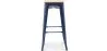 Bar Stool - Industrial Design - Wood & Steel - 76cm - New Edition - Stylix image 7