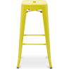 Buy Bar Stool - Industrial Design - 76cm - Stylix Yellow 60148 at Privatefloor