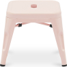 Buy Kid Stool Stylix Industrial Design Metal - New Edition Pink 60151 at Privatefloor
