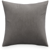 Buy Velvet Cushion - Cover and Filling - Mesmal Grey 60155 - in the UK