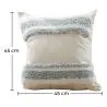 Boho Bali Style Cushion - Cover and Filling Included - Kalinda image 7