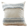 Buy Boho Bali Style Cushion - Cover and Filling Included - Kalinda Grey 60160 - in the UK