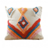 Buy Boho Bali Style Cushion - Cover and Filling Included - Tira Multicolour 60168 - in the UK