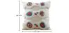 Boho Bali Style Cushion - Cover and Filling Included - Sarla image 7