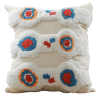 Buy Boho Bali Style Cushion - Cover and Filling Included - Sarla Multicolour 60169 - in the UK