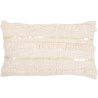 Buy Boho Bali Style Cushion - Cover and Filling Included - Cassandra White 60178 - in the UK