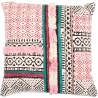 Buy Boho Bali Style Cushion - Cover and Filling Included - Cecilia Multicolour 60179 - in the UK