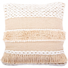 Buy Boho Bali Style Cushion - Cover and Filling Included - Hecate White 60183 - in the UK