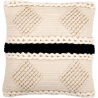 Buy Boho Bali Style Cushion - Cover and Filling Included - Suspiria Black 60195 - in the UK