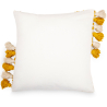 Buy Boho Bali Style Cushion - Cover and Filling Included - Karie Yellow 60211 at Privatefloor