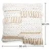 Boho Bali Style Cushion - Cover and Filling Included - Christina image 7