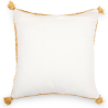 Buy Boho Bali Style Cushion - Cover and Filling Included - Carmel Cream 60217 at Privatefloor