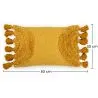 Boho Bali Style Cushion - Cover and Filling Included - Delia image 7