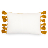 Buy Boho Bali Style Cushion - Cover and Filling Included - Delia Yellow 60218 at Privatefloor