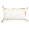 Buy Boho Bali Style Cushion - Cover and Filling Included - Doris Cream 60220 at Privatefloor