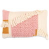Buy Boho Bali Style Cushion - Cover and Filling Included - Georgia Pink 60231 - in the UK