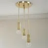 Golden Ceiling Lamp - 3-Arm Pendant Lamp - Troy image 7