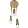 Golden Ceiling Lamp - 3-Arm Pendant Lamp - Troy image 7