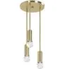Golden Ceiling Lamp - 3-Arm Pendant Lamp - Troy image 7