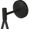 Black Wall Lamp - Globe Shade - Tear image 7