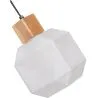 Wood and Glass Ceiling Lamp - Design Pendant Lamp - Bumba image 7