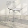 Metal Grid Design Bar Stool - Lived image 7